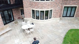 Customers concrete paving installed PCDS 