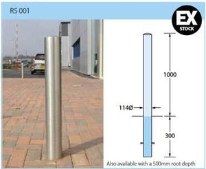RS001 Security Post Installed PCDS 