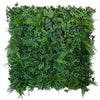 Artificial Living Wall Mixed Plant Panel with Ferns and Grasses Pure Clean Rental Solutions 