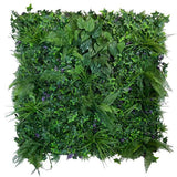 Artificial Living Wall Mixed Plant Panel with Ferns and Grasses Pure Clean Rental Solutions 
