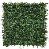 Artificial Living Wall Mixed Plant Panel with Ivy, Privets and Ferns Decor Pure Clean Rental Solutions 