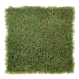 Artificial Living Wall Olive Green-Brown Reindeer Moss Panel Decor Pure Clean Rental Solutions 