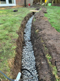 Land drain / French Drain Installed 20-100 Meters installed PCDSOL 