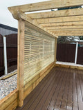 Pergola supplied and fitted PCDSOL 