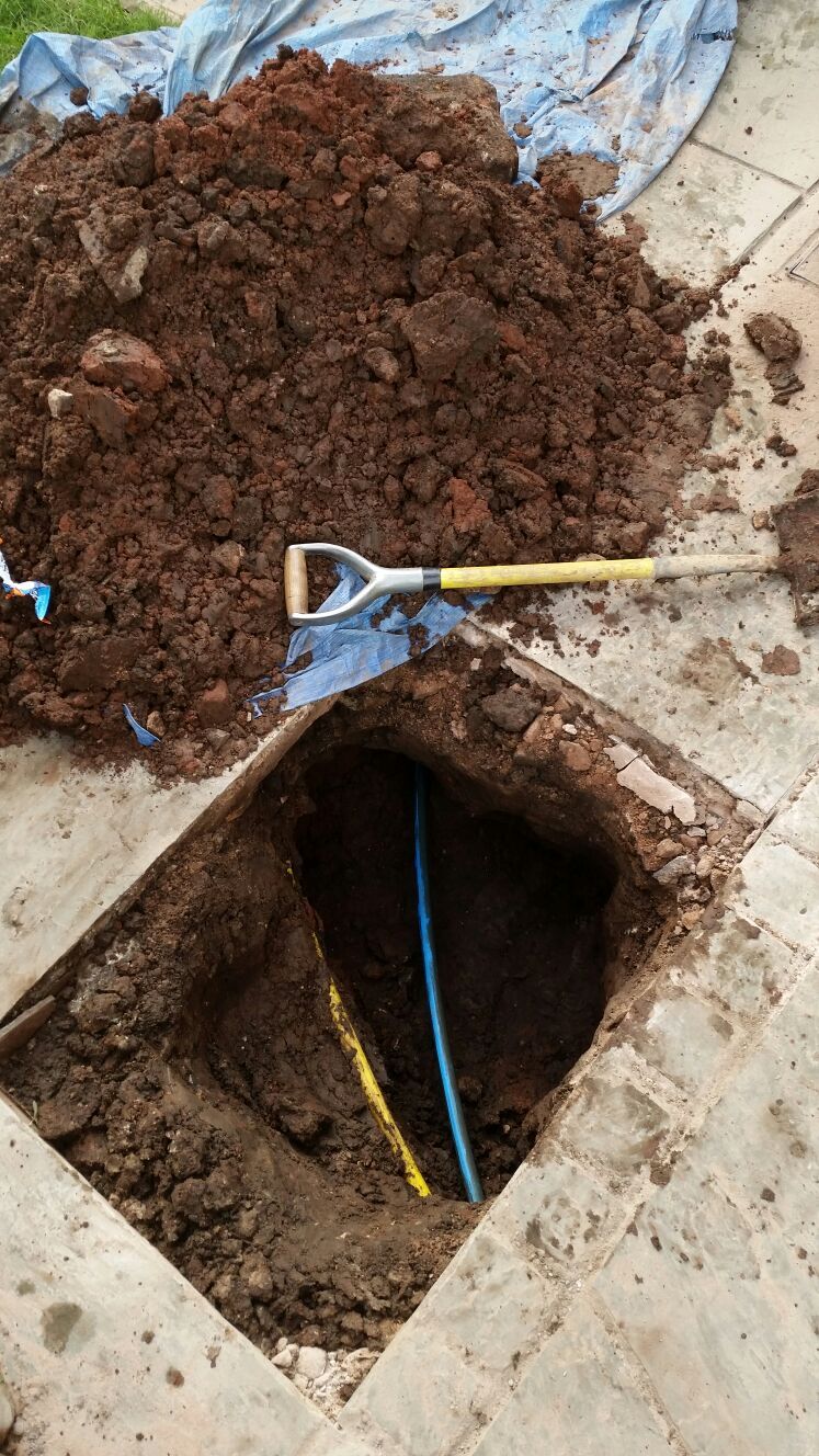 Mdpe Rising Main Installation of new MDPE water main per metre new water main WIAPS new ...